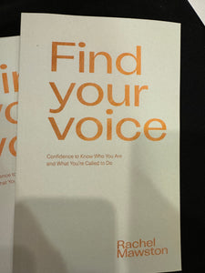 Find your Voice-Rachel